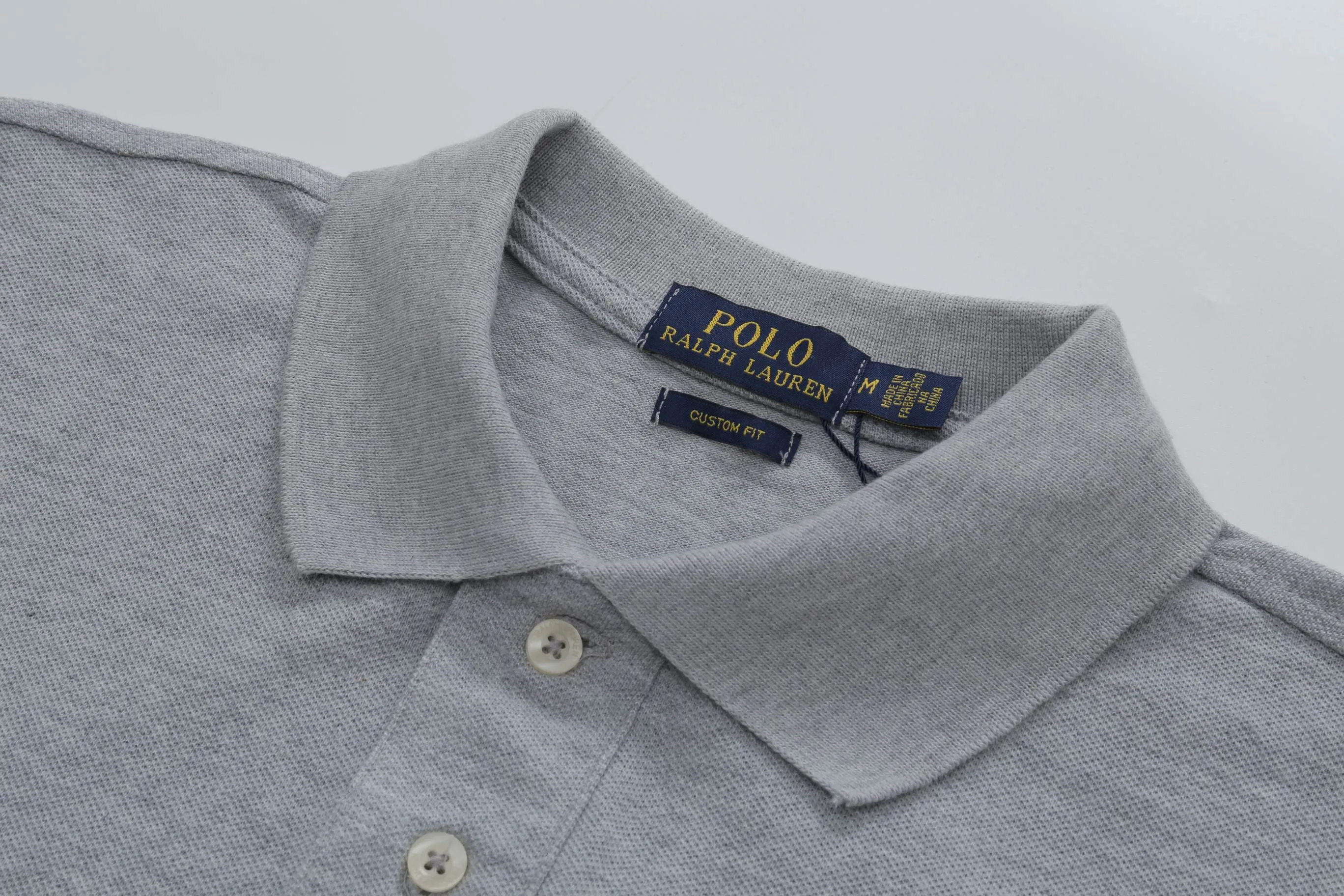 P190 Ralph Lauren polo pony logo long-sleeved polo shirt Size: S-XXL Style number: 9920